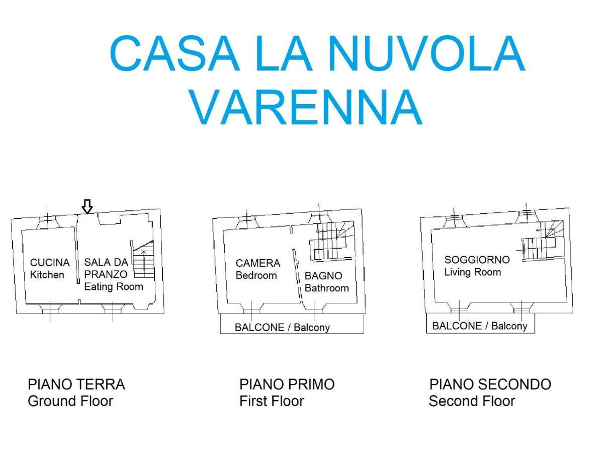 Casa La Nuvola Варена Екстериор снимка